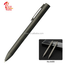 New design black matt color ball point hotel pen with gift box